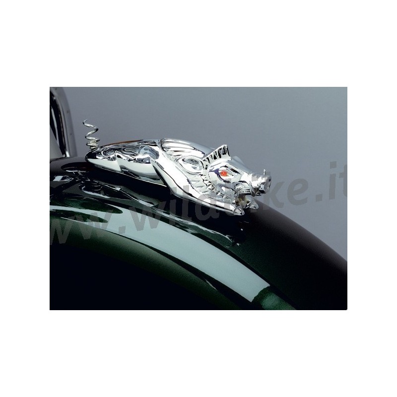 FREGIO CINGHIALE SELVAGGIO PER PARAFANGO HARLEY E MOTO CUSTOM