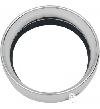 ANELLO CROMATO DI ESTENSIONE 2.0" FARO CENTRALE HARLEY DAVIDSON 
