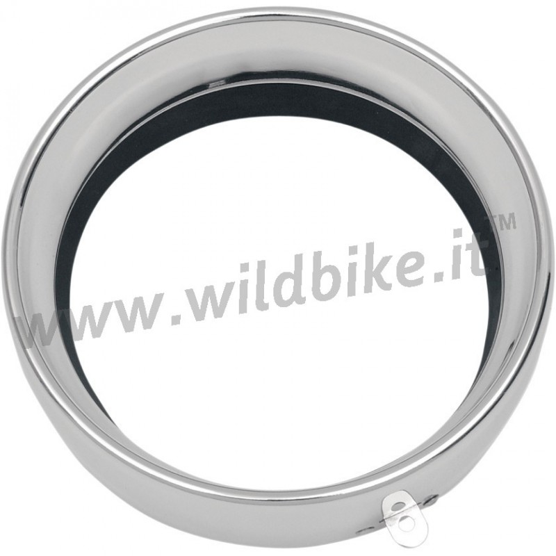 ANELLO CROMATO DI ESTENSIONE 2.0" FARO CENTRALE HARLEY DAVIDSON 