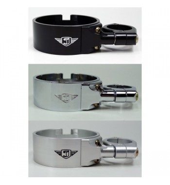 SUPPORTO LATERALE  SU FORCELLA NERO  CONTAKM.HARLEY XL SPORTSTER