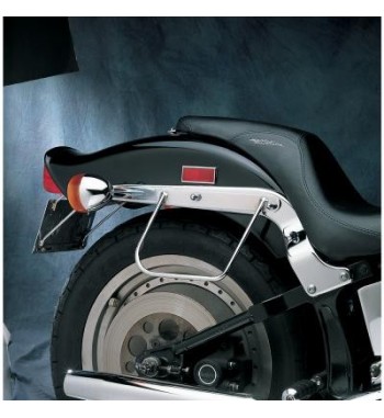 TELAI DI SUPPORTO SOSTEGNO BORSE PER HARLEY DAVIDSON FXST/FLST SOFTAIL 00-14