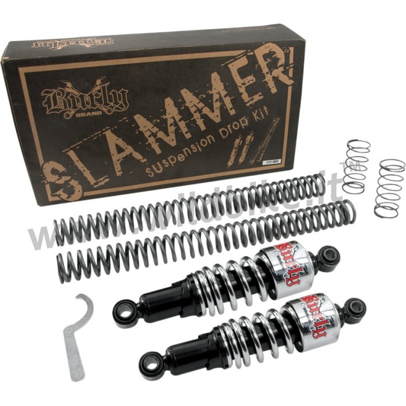 KIT ABBASSAMENTO COMPLETO SOSPENSIONI SLAMMER HARLEY XL SPORTSTER '88-'03