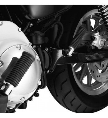 KIT ATTACCO + PEDANE PASSEGGERO HARLEY XL SPORTSTER '04-'13