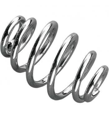 MOLLA DA 3" (7,6 CM.) CROMATA SELLE MONOPOSTO  MOTO CUSTOM E HARLEY