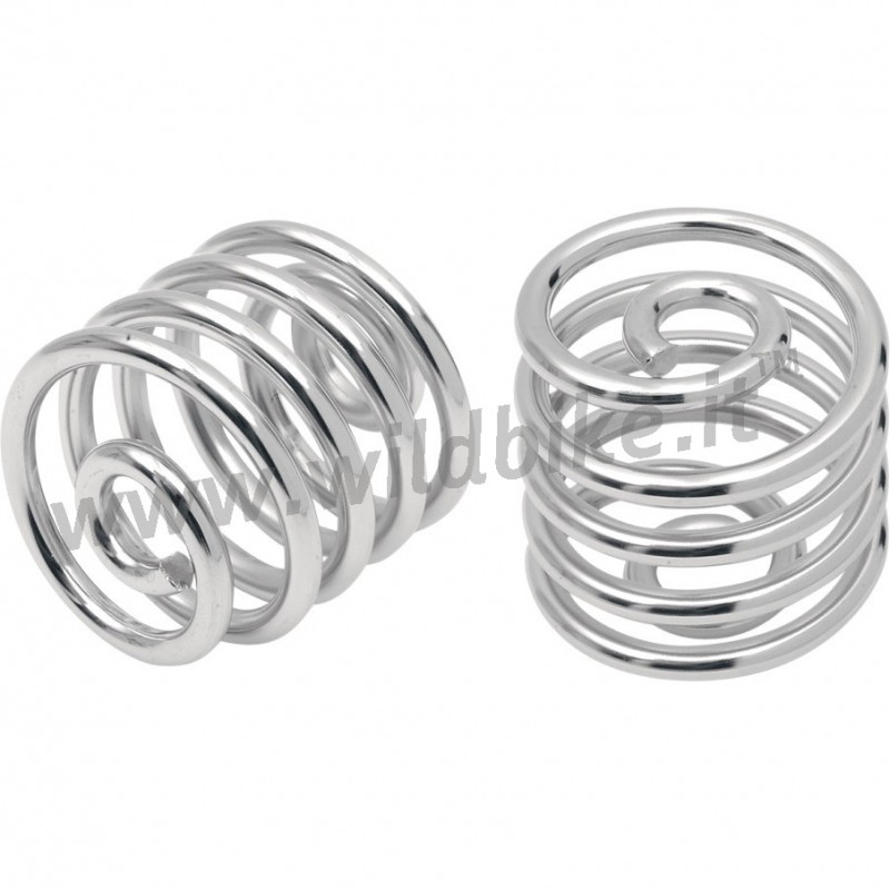 MOLLE DA 2" (5,1 CM.) CROMATE SELLE MONOPOSTO  MOTO CUSTOM E HARLEY