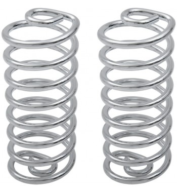 MOLLE DA 5" (12,7 CM.) CROMATE SELLE MONOPOSTO  MOTO CUSTOM E HARLEY