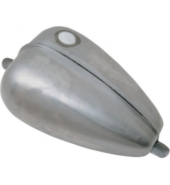 SERBATOIO MOD.MUSTANG RIBBED SING.TAPPO MOTO CUSTOM E HARLEY