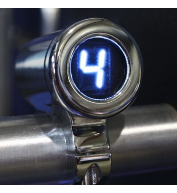 INDICATORE CONTA MARCE DIGITALE PER MANUBRI DA 1" MOTO CUSTOM