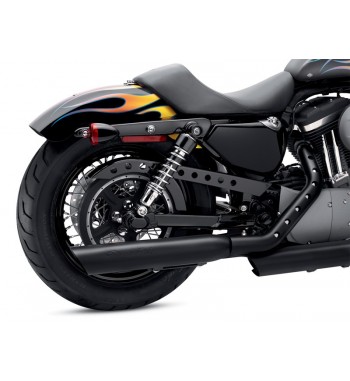 COPRI CINGHIA SUPERIORE FORATO NERO PER HARLEY DAVIDSON XL SPORTSTER '04-'16