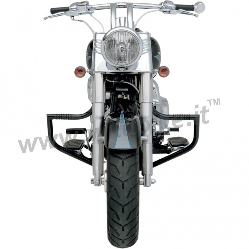 TUBO PARAMOTORE LINDBY LINBAR NERO HARLEY FLST SOFTAIL '00-'13
