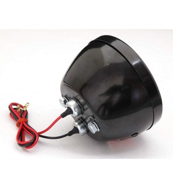 TAIL LIGHT RETRO STYLE BLACK MODEL A CUSTOM BIKE AND HARLEY DAVIDSON