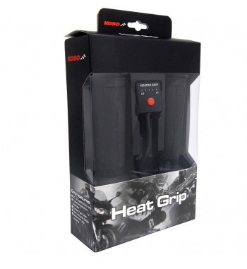 BEHEIZTE Griffe für Lenker HIGH-SPEED 7/8-22 mm. MOTO