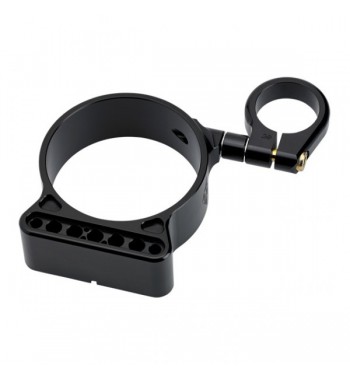 SIDE MOUNT SCHWARZ UNTERSTÜTZUNG ZÄHLT Tachometer PASSEND FÜR HARLEY DAVIDSON XL SPORTSTER