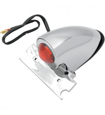 RÜCKLICHT EU GENEHMIGT MODELL SPARTO CHROM CUSTOM MOTORRAD UND HARLEY DAVIDSON
