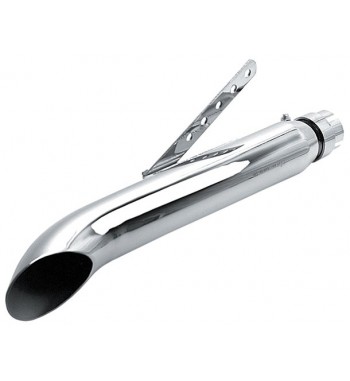 TERMINALE SCARICO UNIVERSALE TURN-OUT PER MOTO E CUSTOM