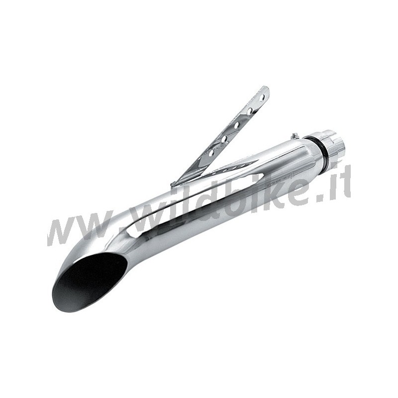 TERMINALE SCARICO UNIVERSALE TURN-OUT PER MOTO E CUSTOM