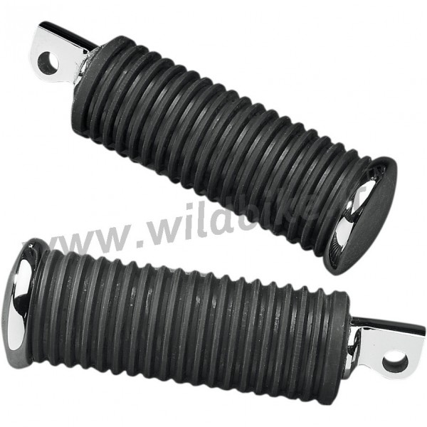 RUBBER VIBRATION-ABSORBING PASSENGER FOOTPEGS FOR HARLEY DAVIDSON