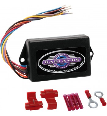 UNIVERSAL METRIC ILLUMINATOR STYLE RUN, BRAKE AND TURN SIGNAL MODULE CUSTOM MOTORCYCLE