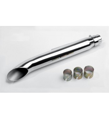 TERMINALE SCARICO UNIVERSALE TURN-OUT PER MOTO E CUSTOM