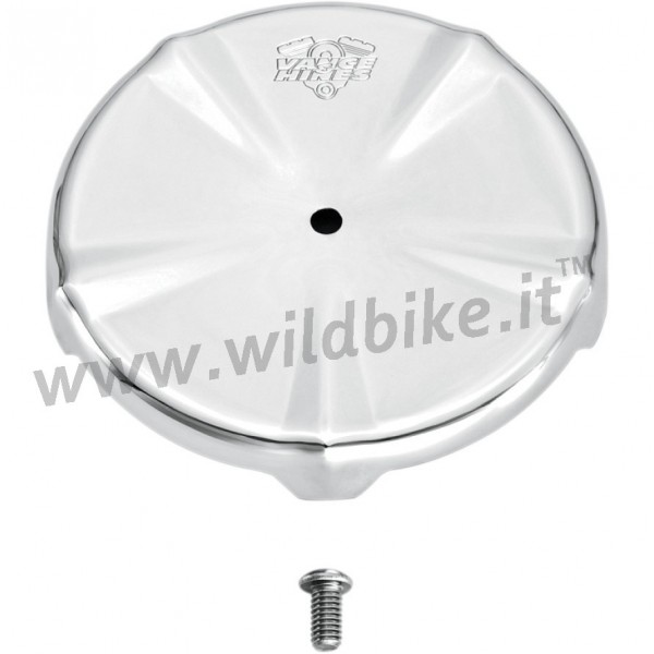 PLAQUETTES CROME POUR AIR FILTRE VANCE & HINES VO2 NAKED