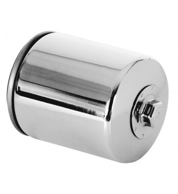 CHROME OIL FILTER K&N KN-171C HARLEY DAVIDSON BIG TWIN DYNA SOFTAIL