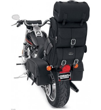 BORSA TRAVEL CASE ESPANDIBILE S3500 PER SCHIENALINO SISSYBAR MOTO CUSTOM E HARLEY DAVIDSON