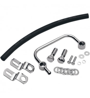 KIT RENIFLARD CHROME CARTER FILTRE À AIR  HARLEY DAVIDSON XL SPORTSTER 91-21