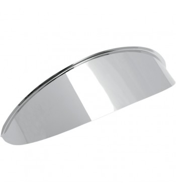 VISOR CHROME FOR HEADLIGHTS 5 3/4" 140 MM MOTO CUSTOM AND HARLEY DAVIDSON