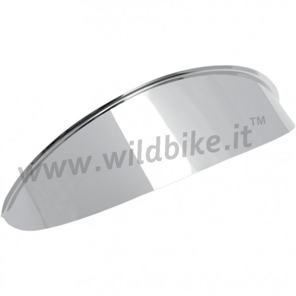 VISOR CHROME FOR HEADLIGHTS 5 3/4" 140 MM MOTO CUSTOM AND HARLEY DAVIDSON