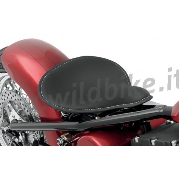 SITZ LEDER SCHWARZ mit Feder LOW PROFILE KIT HARLEY DAVIDSON FXD DYNA ' 96-' 16