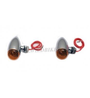 FRECCE BULLET SMOOTH CROMATE -LUCE ARANCIONE