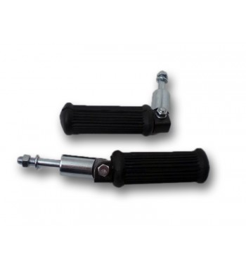 UNIVERSAL HOLDING FOOTRESTS FOR CAFE RACER MOTORCYCLE TRIUMPH BSA NORTON ROYAL ENFIELD
