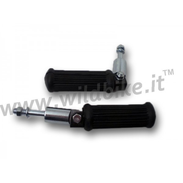 UNIVERSAL HOLDING FOOTRESTS FOR CAFE RACER MOTORCYCLE TRIUMPH BSA NORTON ROYAL ENFIELD