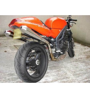 TERMINALE SCARICO UNIVERSALE MEGAPHONE "DUNSTALL" PER MOTO