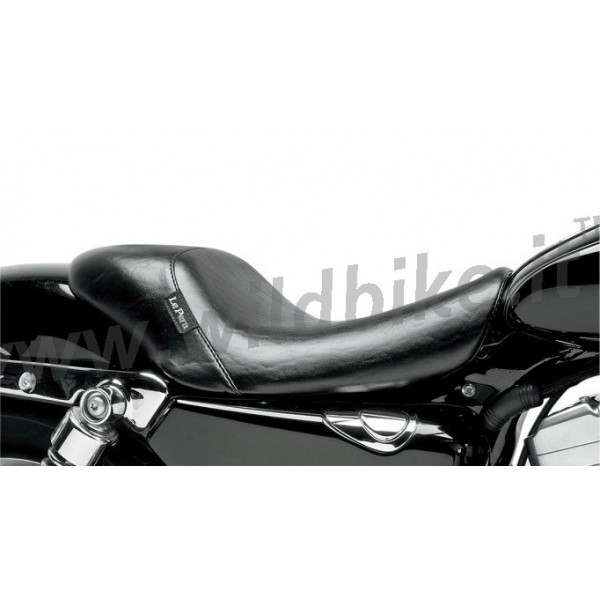 SELLA MONOPOSTO LE PERA BARE BONES SMOOTH HARLEY XL SPORTSTER 883C 1200C CUSTOM '07-'13