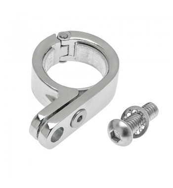 P-CLAMP CHROME BRACKET FOR FORKS 39-41 MM SPOTLIGHTS CUSTOM MOTORCYLE AND HARLEY
