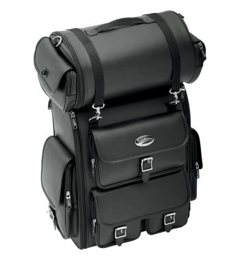 BORSA TRAVEL CASE ESPANDIBILE EX2200 PER SISSYBAR MOTO CUSTOM E HARLEY DAVIDSON