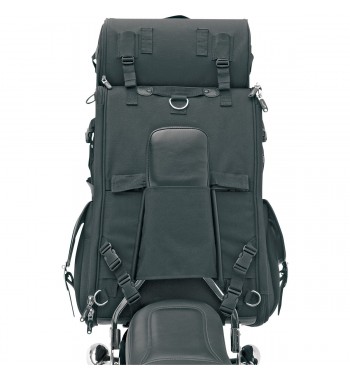BORSA TRAVEL CASE ESPANDIBILE EX2200 PER SISSYBAR MOTO CUSTOM E HARLEY DAVIDSON