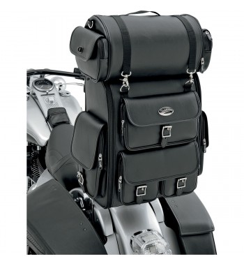 BORSA TRAVEL CASE ESPANDIBILE EX2200 PER SISSYBAR MOTO CUSTOM E HARLEY DAVIDSON