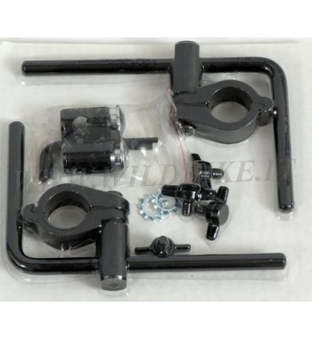 PARABREZZA MINI POLICE PER HARLEY DAVIDSON XL SPORTSTER-FUME'