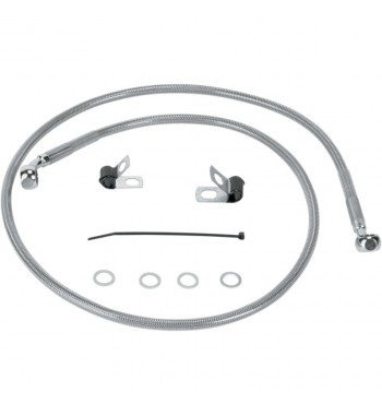 CABLE STANDARD STAINLESS STEEL LINE KITS FRONT BRAKE HARLEY DAVIDSON XL SPORTSTER IRON '04-'13