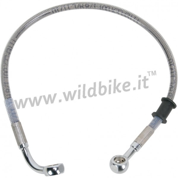 REAR BRAKE TUBES STEEL AIRCRAFT FOR HARLEY DAVIDSON FXD DYNA '08-'14