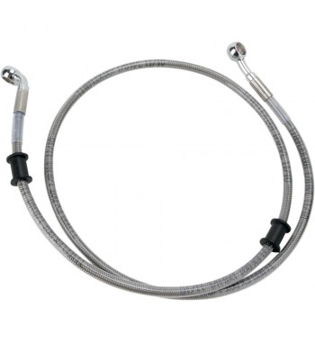 CABLE STANDARD STAINLESS STEEL LINE KITS FRONT BRAKE HARLEY DAVIDSON FXDC SUPER GLIDE CUSTOM '08-'14