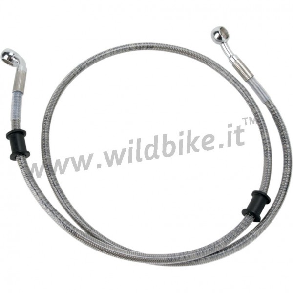 CABLE STANDARD STAINLESS STEEL LINE KITS FRONT BRAKE HARLEY DAVIDSON FXDC SUPER GLIDE CUSTOM '08-'14
