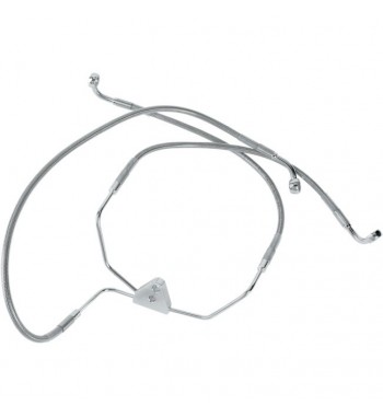 KABEL Standard-Edelstahl-Bremsleitung vorn SÄTZE HARLEY DAVIDSON FLHT ELECTRA GLIDE '96-'07