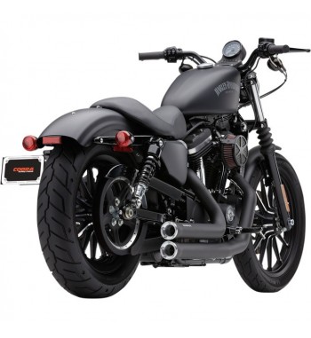 EXHAUSTS COBRA SPEEDSTER SHORTS BLACK HARLEY DAVIDSON XL SPORTSTER '14-'15