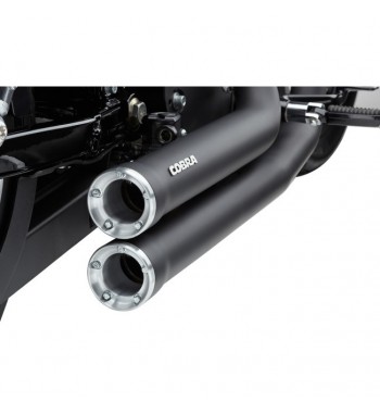 EXHAUSTS COBRA SPEEDSTER SHORTS BLACK HARLEY DAVIDSON XL SPORTSTER '14-'15