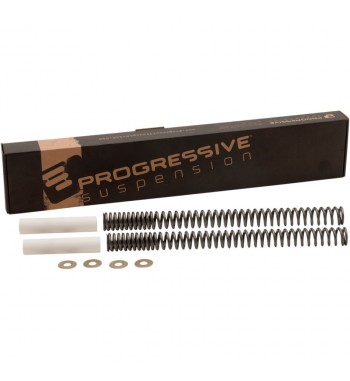 KIT PROGRESSIVE SUSPENSION MOLLE HEAVY DUTY PER FORCELLA ANTERIORE HARLEY DAVIDSON XL SPORTSTER CUSTOM IRON FORTY EIGHT