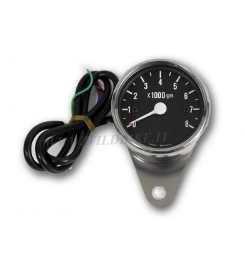 CONTAGIRI ELETTRONICO MINI CUSTOM PER MOTO E HARLEY