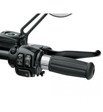 VINTAGE NOSTALGIA GRIPS BLACK FOR HARLEY DAVIDSON